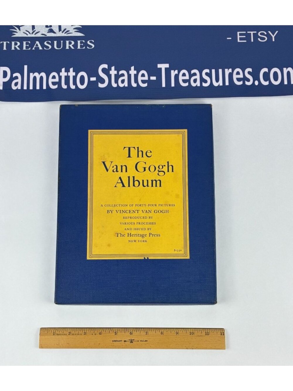 Vintage 1949 The Van Gogh Album: 44 Matted Art Prints Portfolio - Heritage Press